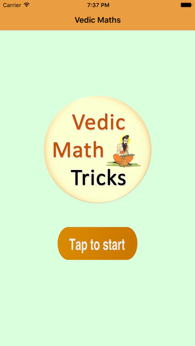 Screenshot #1 pour vedic maths
