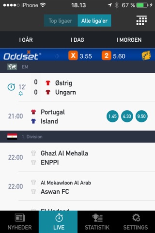 Tjek Fodbold screenshot 3