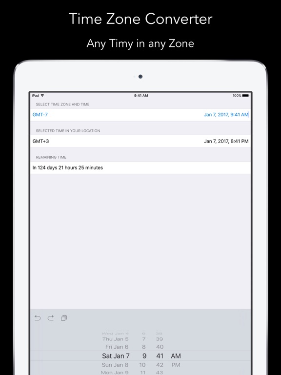 Screenshot #4 pour TimeZoneConverter.