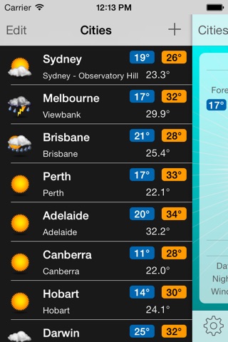 Oz Weather Plus screenshot 4