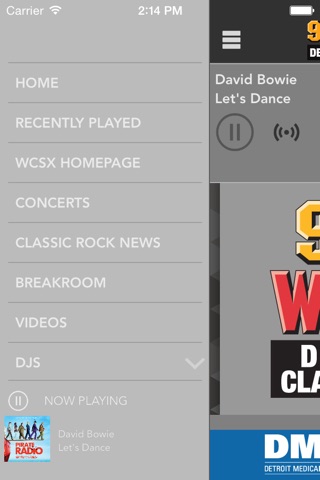 94.7 WCSX screenshot 2