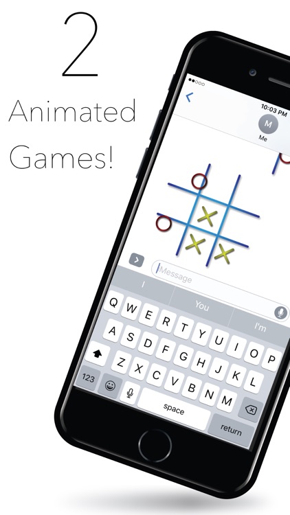 Animated iMessage Games