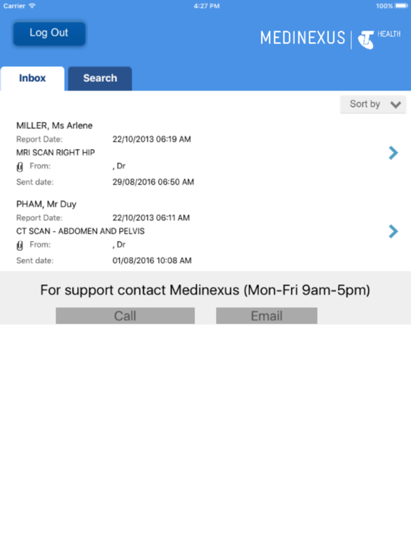 Screenshot #6 pour Medinexus Mobile