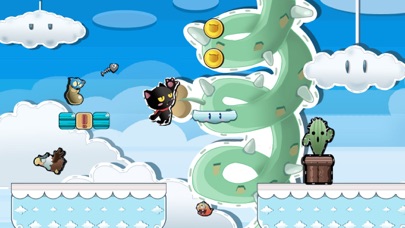 Super Cat Kaka : jump bros top fun best cool free games for kids boys baby girls game screenshot 2