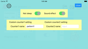 Knit - knitting counter screenshot