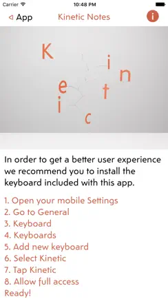 Kinetic Notes iPhone image 1