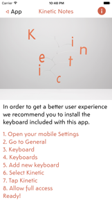Kinetic Notes screenshot