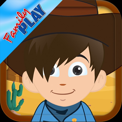Cowboy All in 1 Games for Preschool Kids Icon