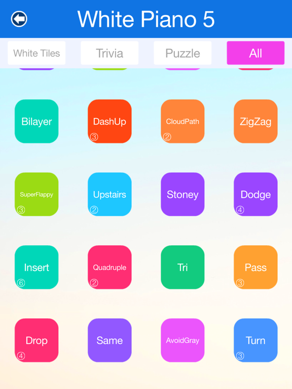 White Piano 5 : Tiles Master 5 Magic Trivia gamesのおすすめ画像4