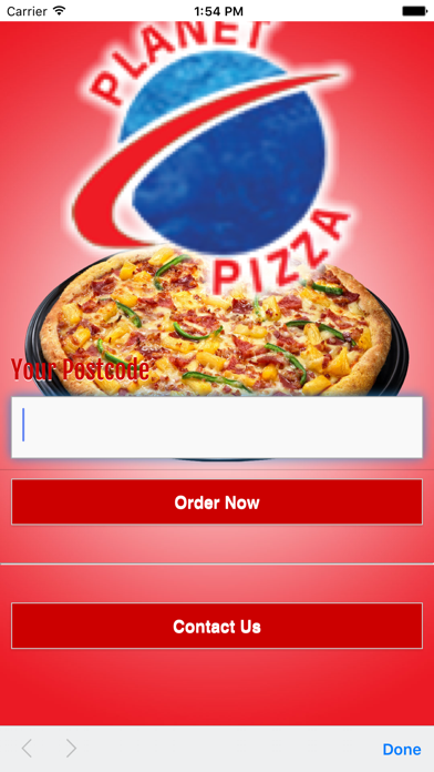 Screenshot #1 pour Planet Pizza UK