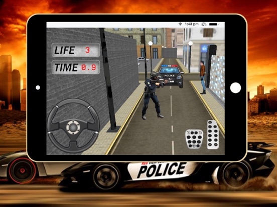 Screenshot #5 pour Police Car Driving Simulator -Real Car Driving2016
