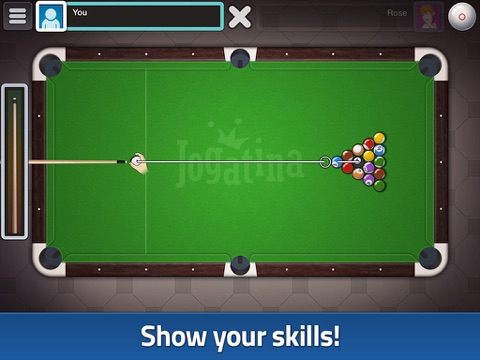Black 8 Ball - Solids & Stripes Billiards Pool Game screenshot 2