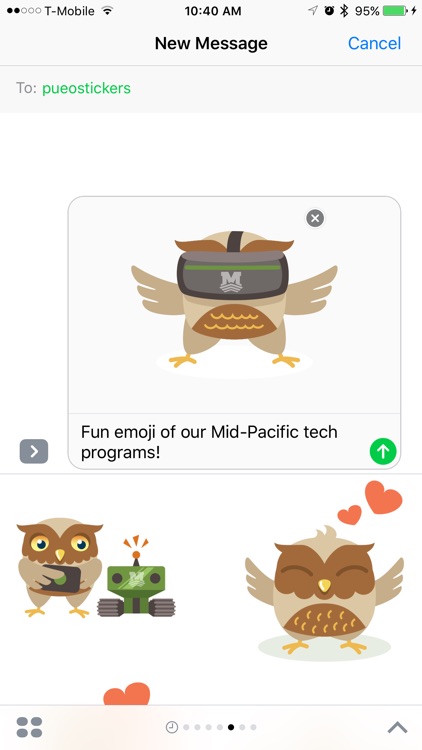 Pueo Stickers