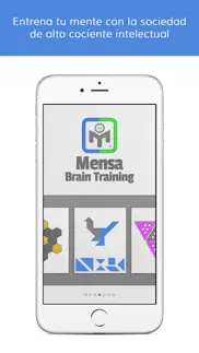 mensa brain training iphone capturas de pantalla 1