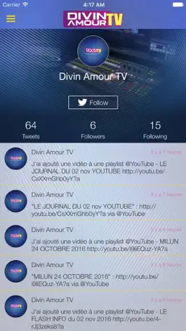 Game screenshot Divin Amour TV apk