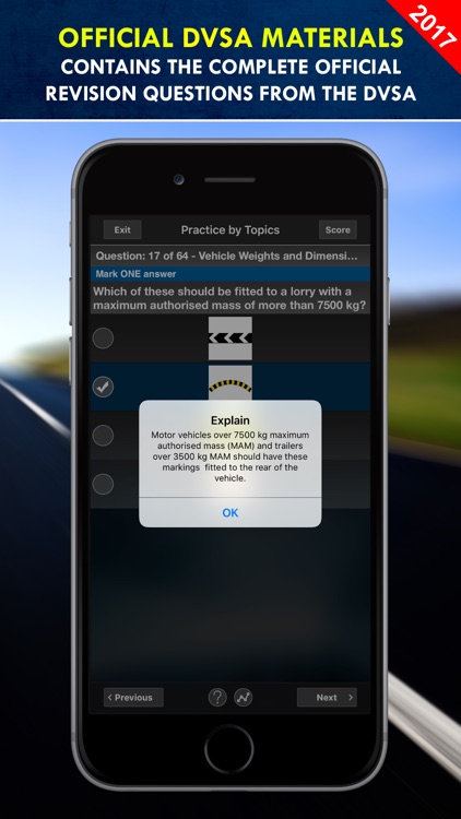 LGV Theory Test Free. Large Goods Vehicle Practice