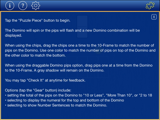 Domino 10 Frame iPad screenshot