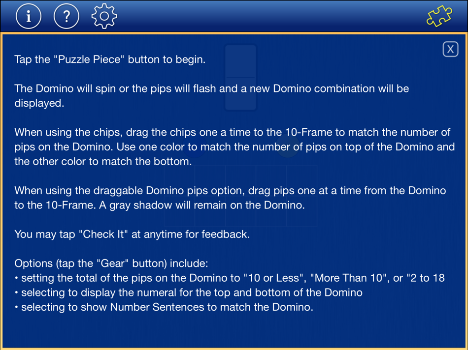 #5. Domino 10 Frame (iOS) 由: Classroom Focused Software