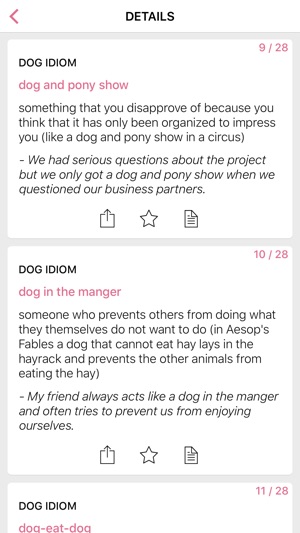 Animal Time idioms in English(圖2)-速報App