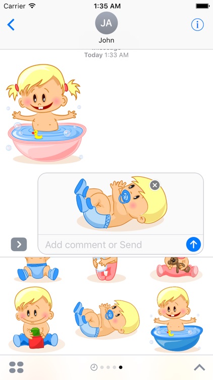Child Cute Sticker Pack 02
