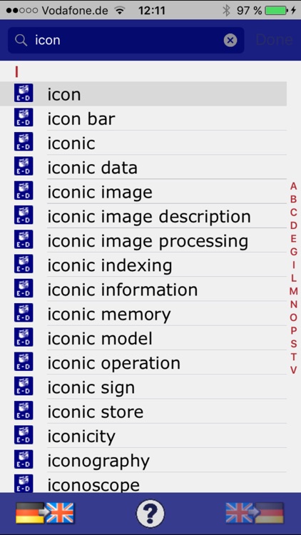 Dictionary of Imaging German <-> English