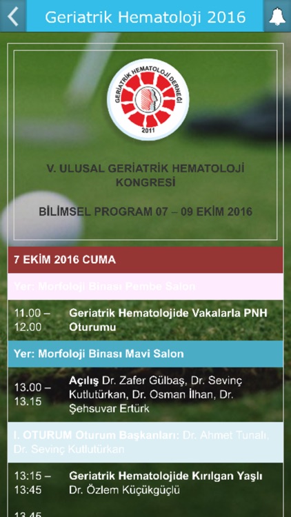 Geriatrik Hematoloji 2016