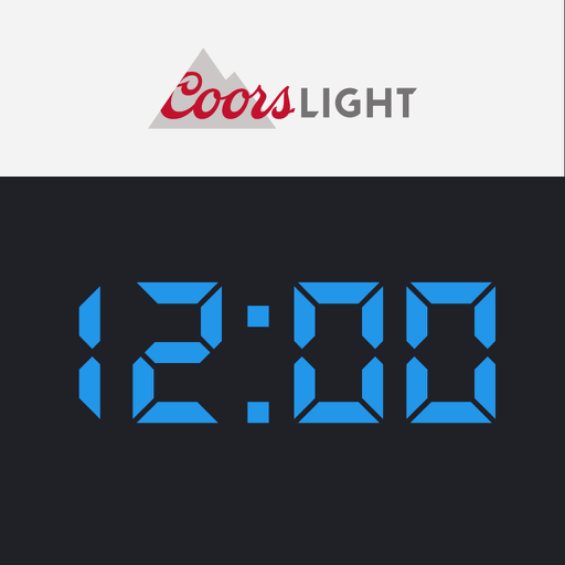 Coors Light Feature Clock