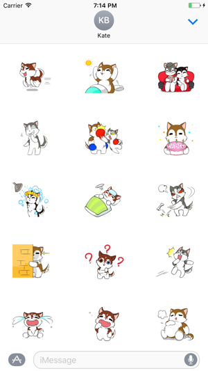 HuskyFamily Sticker(圖1)-速報App