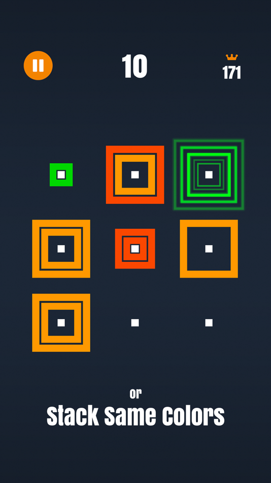 #4. Bare Block - Color Blast (iOS) Podle: Hammurabi Games