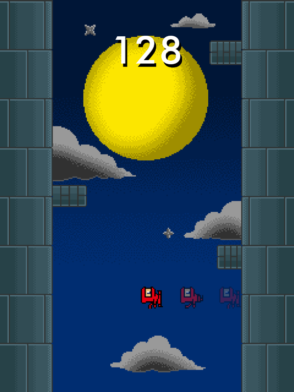 Screenshot #5 pour Speedy Ninja Bouncer - Invincible Wall Brick Raiders Jump & Go !