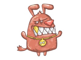 Doodle Animal Stickers for iMessage - Show your feelings with these 16 stickers featuring lovable cartoon animals in an iMessage chat