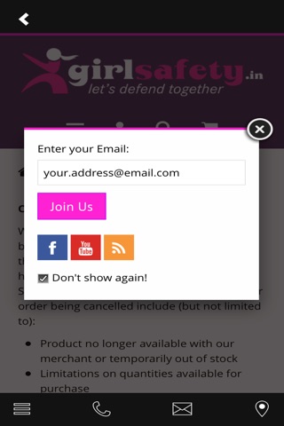 girlsafety screenshot 4