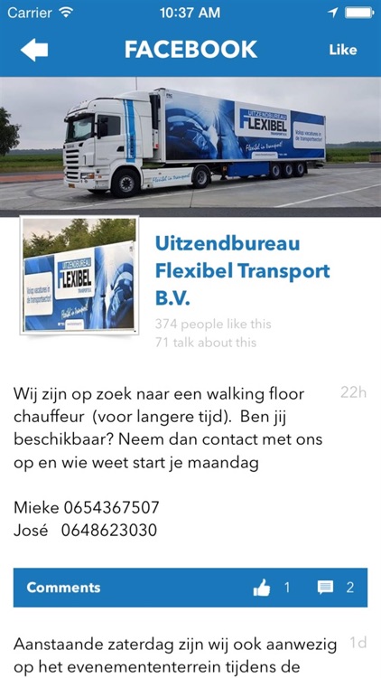 Flexibel Transport
