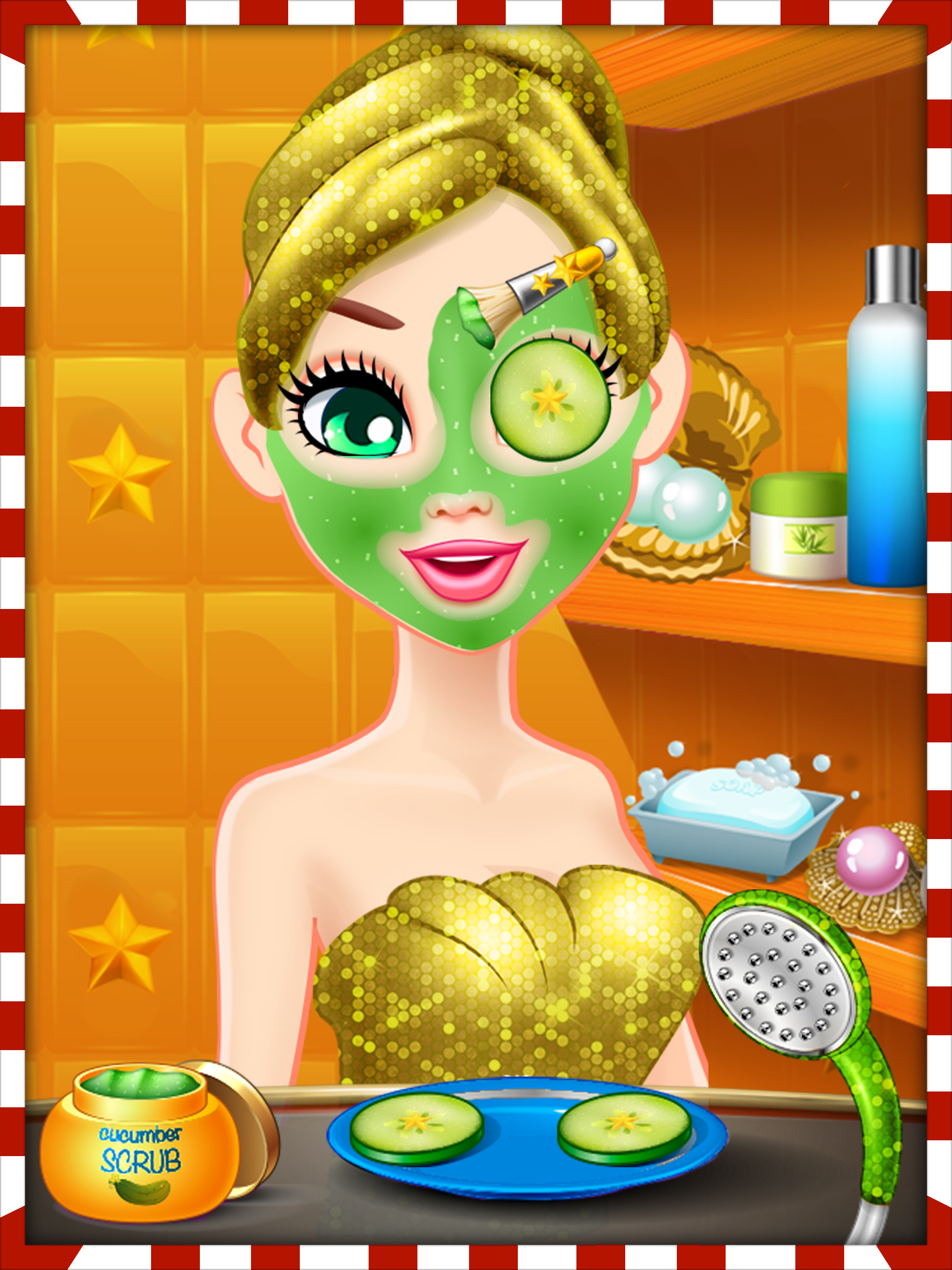 Christmas Celebrity Salon Makeover & Dress up 2016