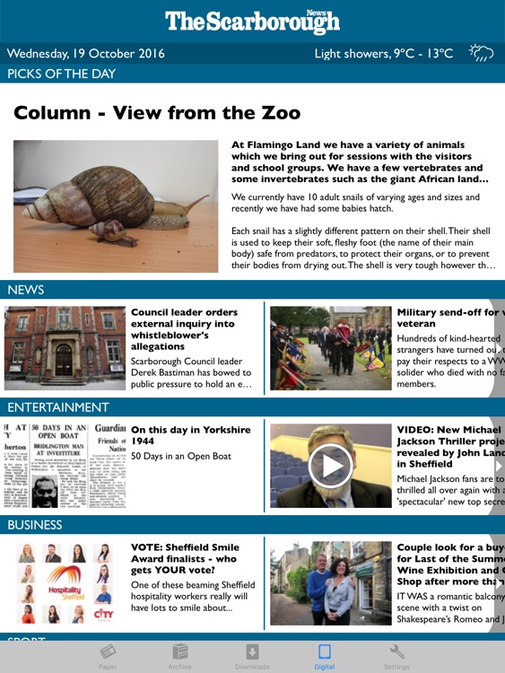 The Scarborough News Newspaper