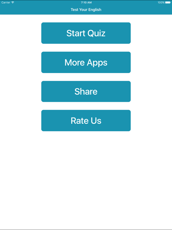 Screenshot #4 pour Test Your English.