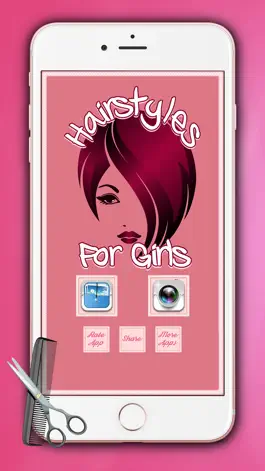 Game screenshot Прическа макияж - девочек парикмахерская редактор mod apk