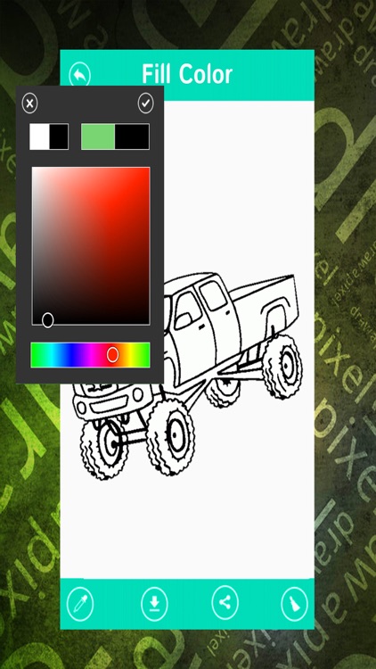 Vehicle Coloring Book-Car Drawing & Painting Pages