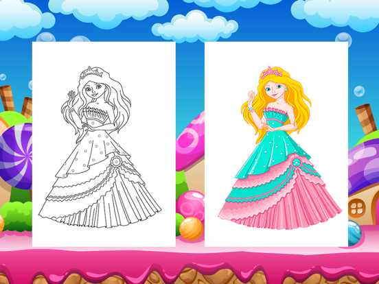 Screenshot #4 pour Apprendre À Peindre Colorer le Cheval Préscolaire