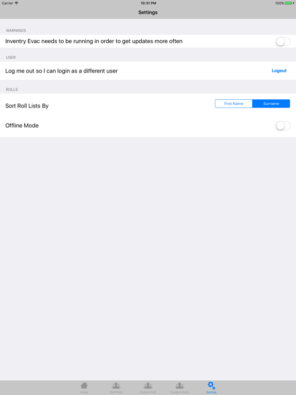 Screenshot #5 pour InVentry Evac