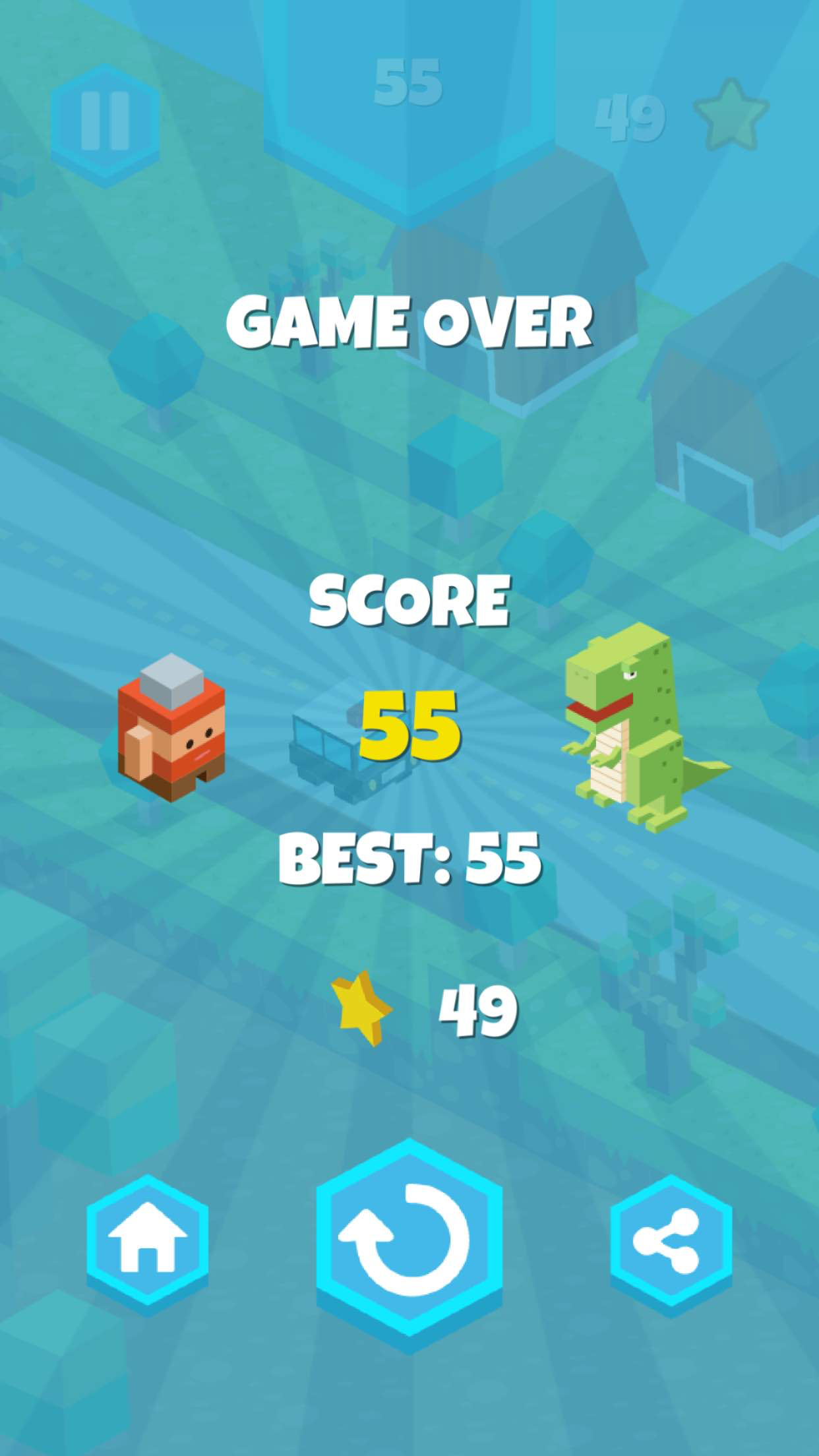 Blocky Sprint screenshot 4