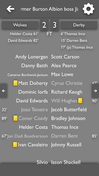 Screenshot #3 pour All The News - Derby County Edition