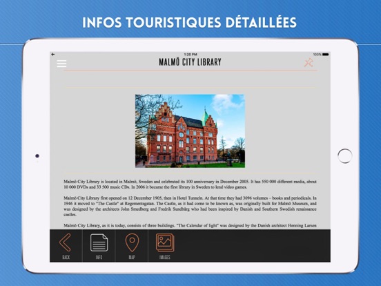 Screenshot #6 pour Malmö Guide de Voyage avec Cartes Offline