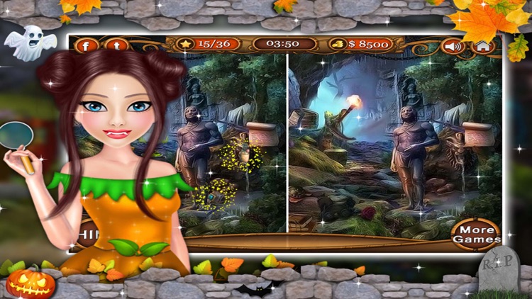 Halloween Spell - Hidden Objects games