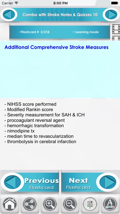 Combo with Strokefor self Learning & Exam 4800 Q&A