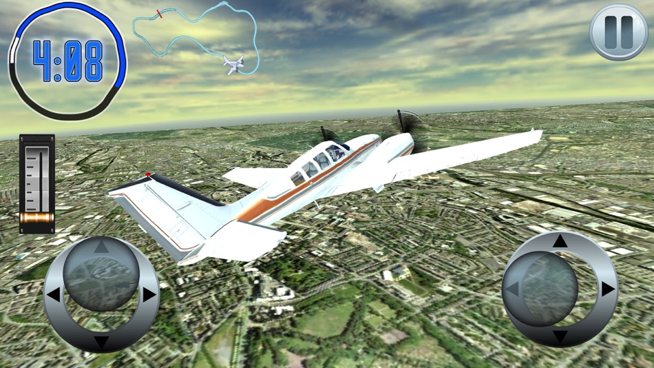 #4. Real Pilot Flight Simulation: Drive Airoplane 3D (iOS) By: MUHAMMAD PARWANA