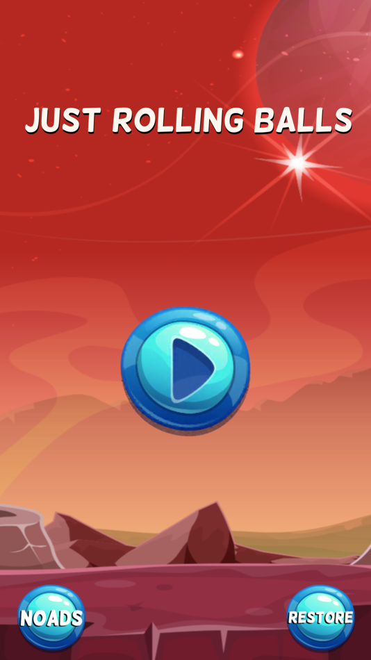 #3. Just Rolling Ball Falling Bouncing Free Game (iOS) 由: pisan kemthong