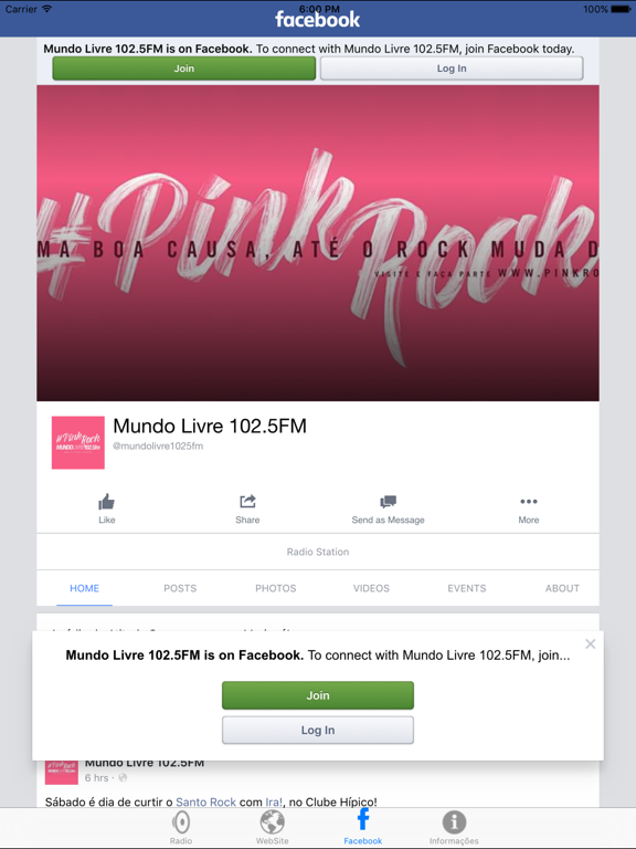 Screenshot #6 pour Mundo Livre FM Maringá