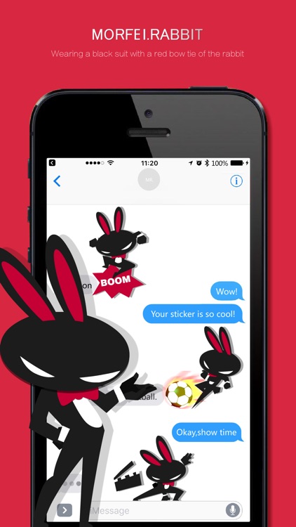 Morfei Rabbit-Cool Stickers