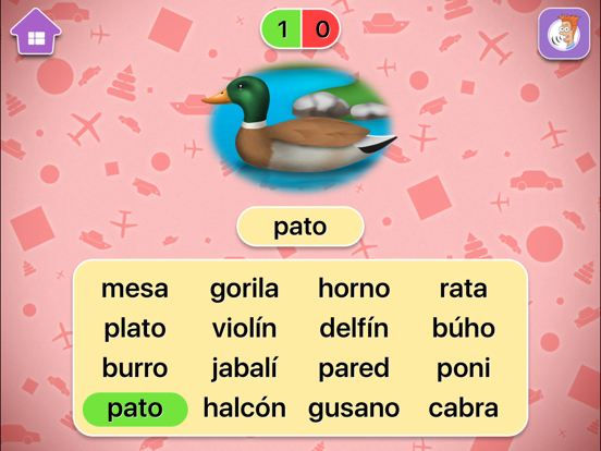 juegos para aprender a leer iPad screenshot